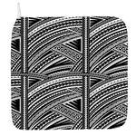 Maori Polynesian Tribal Tattoo Print Hand Towel