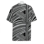 Maori Polynesian Tribal Tattoo Print Hawaiian Shirt