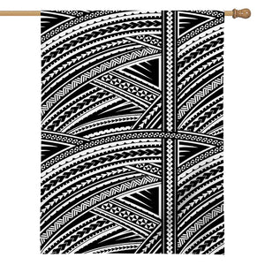 Maori Polynesian Tribal Tattoo Print House Flag