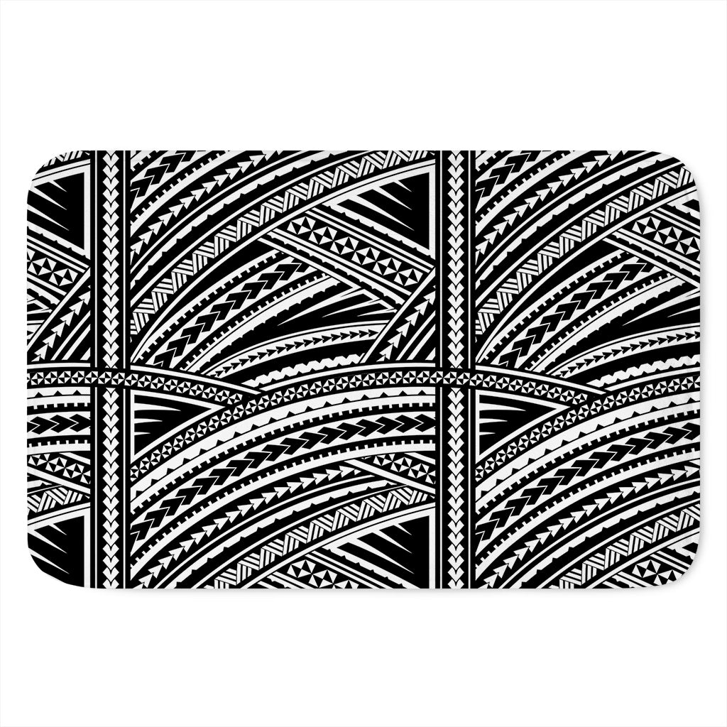 Maori Polynesian Tribal Tattoo Print Indoor Door Mat