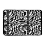 Maori Polynesian Tribal Tattoo Print Kitchen Mat