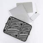 Maori Polynesian Tribal Tattoo Print Laptop Sleeve