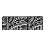 Maori Polynesian Tribal Tattoo Print Long Kitchen Mat