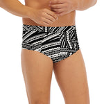 Maori Polynesian Tribal Tattoo Print Men's Briefs