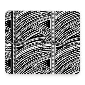 Maori Polynesian Tribal Tattoo Print Mouse Pad