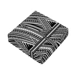 Maori Polynesian Tribal Tattoo Print Outdoor Seat Cushion Cover