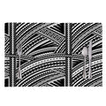 Maori Polynesian Tribal Tattoo Print Placemat