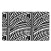 Maori Polynesian Tribal Tattoo Print Polyester Doormat