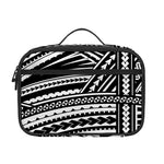 Maori Polynesian Tribal Tattoo Print Portable Lunch Bag