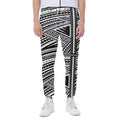Maori Polynesian Tribal Tattoo Print Joggers