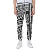 Maori Polynesian Tribal Tattoo Print Scuba Joggers