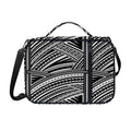 Maori Polynesian Tribal Tattoo Print Shoulder Strap Bible Bag