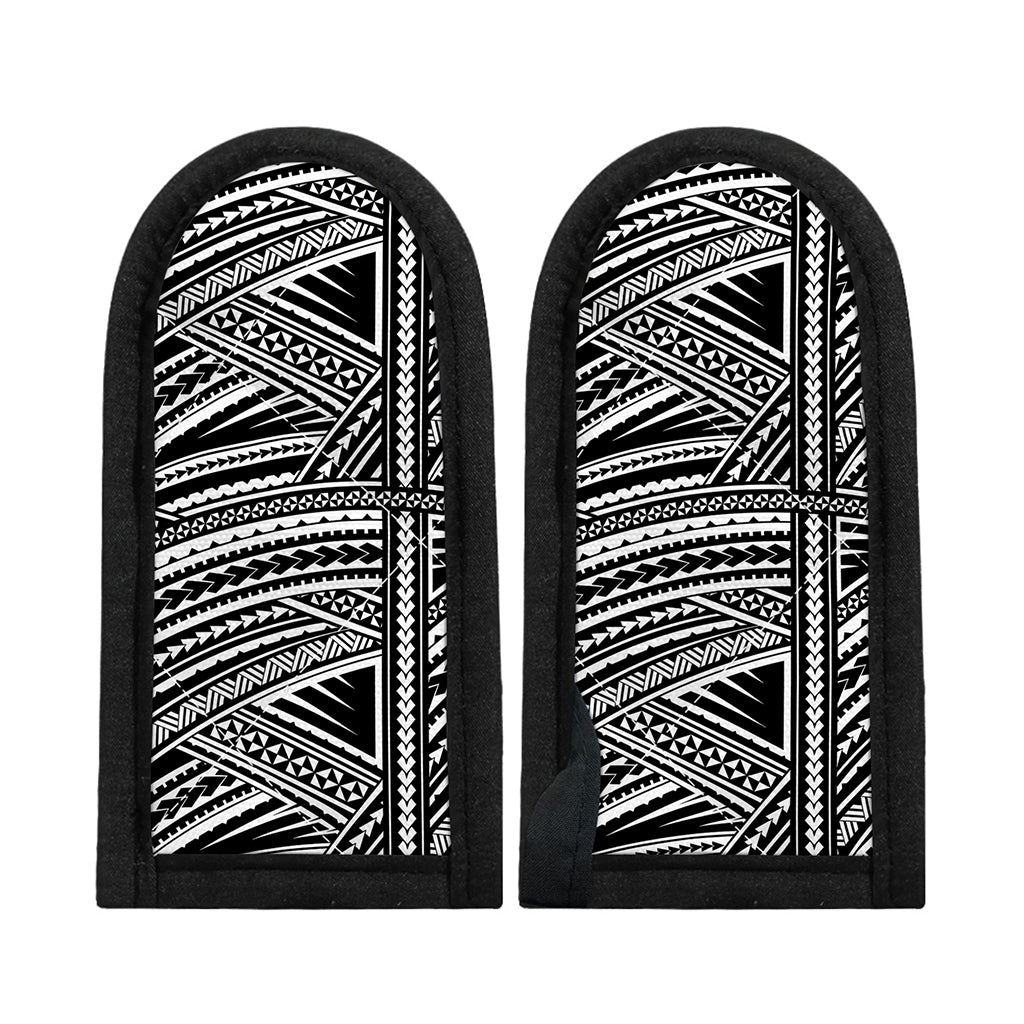 Maori Polynesian Tribal Tattoo Print Skillet Handle Cover