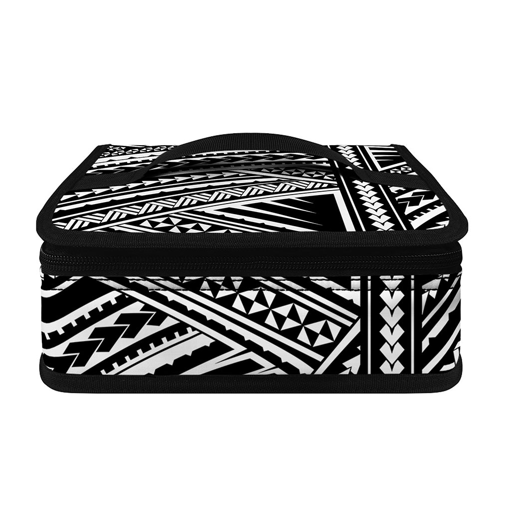 Maori Polynesian Tribal Tattoo Print Small Lunch Bag