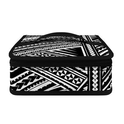 Maori Polynesian Tribal Tattoo Print Small Lunch Bag