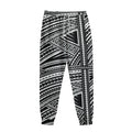Maori Polynesian Tribal Tattoo Print Sweatpants