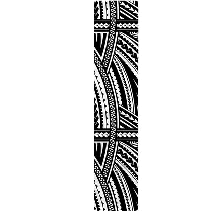 Maori Polynesian Tribal Tattoo Print Table Runner