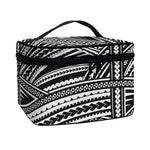 Maori Polynesian Tribal Tattoo Print Travel Makeup Bag