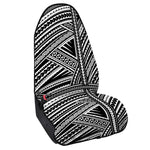 Maori Polynesian Tribal Tattoo Print Waterproof Car Seat Cover