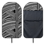 Maori Polynesian Tribal Tattoo Print Waterproof Car Seat Cover