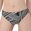 Maori Polynesian Tribal Tattoo Print Women's Panties