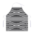 Maori Tattoo Polynesian Tribal Print Adjustable Apron