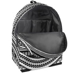 Maori Tattoo Polynesian Tribal Print Backpack