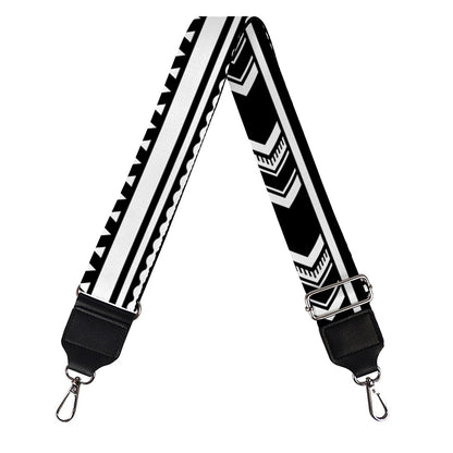 Maori Tattoo Polynesian Tribal Print Bag Strap
