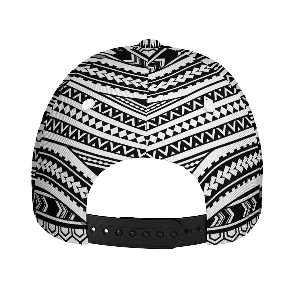 Maori Tattoo Polynesian Tribal Print Baseball Cap