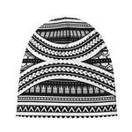 Maori Tattoo Polynesian Tribal Print Beanie