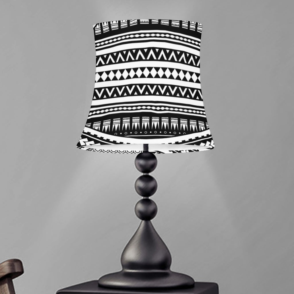 Maori Tattoo Polynesian Tribal Print Bell Lamp Shade