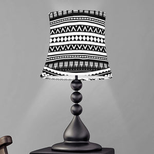 Maori Tattoo Polynesian Tribal Print Bell Lamp Shade