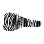 Maori Tattoo Polynesian Tribal Print Bicycle Seat Cover