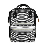 Maori Tattoo Polynesian Tribal Print Diaper Bag