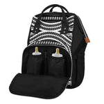 Maori Tattoo Polynesian Tribal Print Diaper Bag