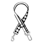 Maori Tattoo Polynesian Tribal Print Dog Seat Belt