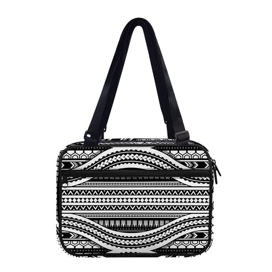 Maori Tattoo Polynesian Tribal Print Double Strap Bible Bag