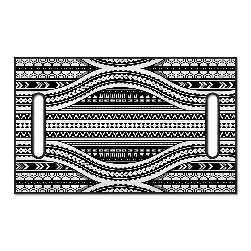 Maori Tattoo Polynesian Tribal Print Golf Cart Seat Cover