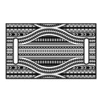 Maori Tattoo Polynesian Tribal Print Golf Cart Seat Cover