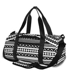 Maori Tattoo Polynesian Tribal Print Gym Bag