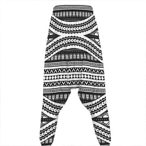 Maori Tattoo Polynesian Tribal Print Hammer Pants