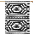 Maori Tattoo Polynesian Tribal Print House Flag