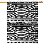 Maori Tattoo Polynesian Tribal Print House Flag