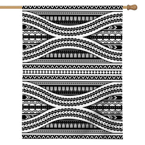 Maori Tattoo Polynesian Tribal Print House Flag