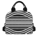 Maori Tattoo Polynesian Tribal Print Insulated Lunch Bag