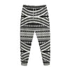 Maori Tattoo Polynesian Tribal Print Jogger Pants