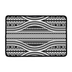 Maori Tattoo Polynesian Tribal Print Kitchen Mat