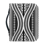Maori Tattoo Polynesian Tribal Print Leather Bible Cover