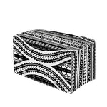 Maori Tattoo Polynesian Tribal Print Leather Tissue Box Cover