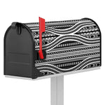 Maori Tattoo Polynesian Tribal Print Mailbox Cover